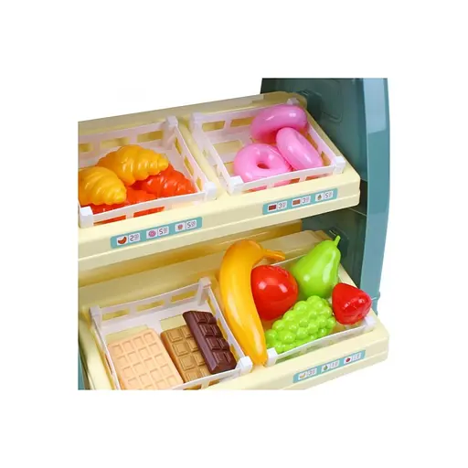 Ігровий дитячий набір "Кав'ярня" ТехноК 9765TXK прилавок з полицями, іграшкові солодощі - фото 5