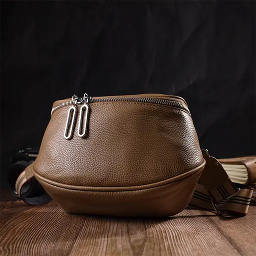 Сумка кожаная женская Vintage 20х13х8.5 см sum0022711 - фото 6