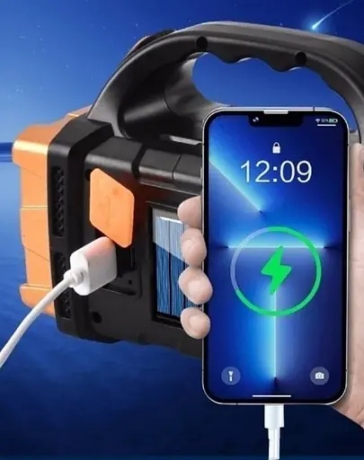 Супер яркий фонарик на солнечной батарее - фото 3