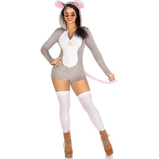 Еротичний костюм мишки Leg Avenue Comfy Mouse L - фото 4