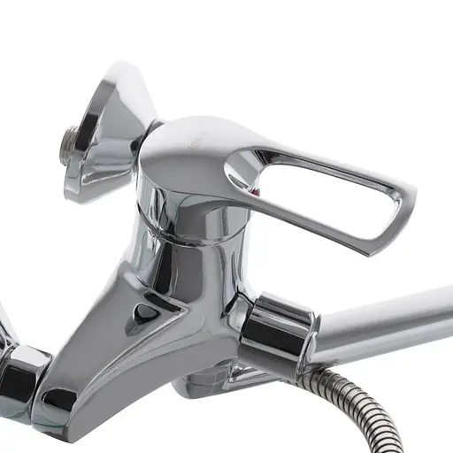 Смеситель для ванны G-Ferro Hansberg 006 GF0006 Хром - фото 4