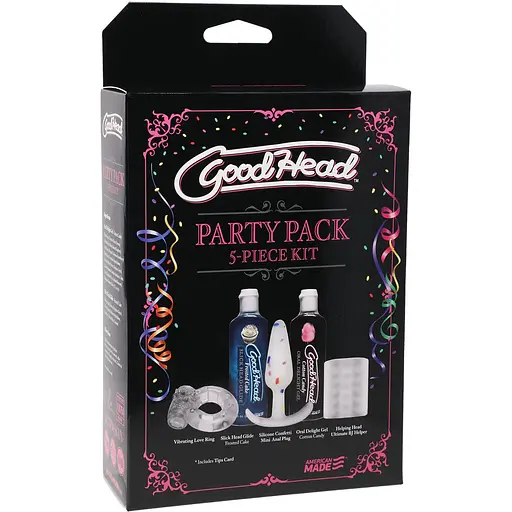 Набір Doc Johnson GoodHead - Party Pack - 5 Piece Kit - фото 2