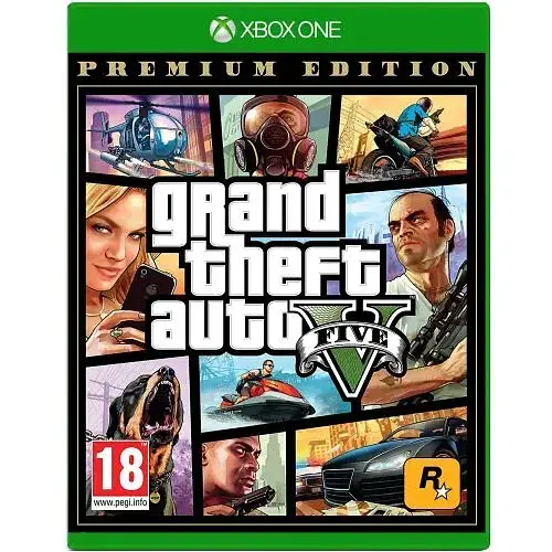 Гра GTA V Premium Edition (російські субтитри) (Xbox One)