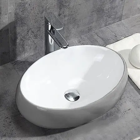 Умывальник Rea Linda silver накладной REA-U1135, Хром - фото 3