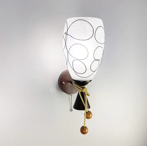 Настінний світильник з вимикачем в стилі LOFT Line.F 9000/1W - фото 2