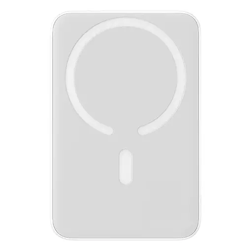 Зовнішній MagSafe акумулятор Baseus Power Bank 10000mAh 20W White - фото 4