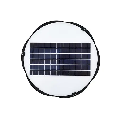 Світильник світлодіодний вуличний Horoz Electric Combat-150 150W із сонячною панеллю  та датчиком руху 6400K чорний - фото 3