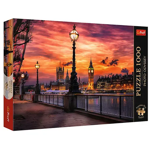 Пазл Trefl Фото Одіссея: Біг-Бен Лондон 1000 ел. (10827) - фото 1