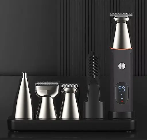 Бездротовий універсальний стайлер Kemei Km-5857 (10 в 1) - фото 4