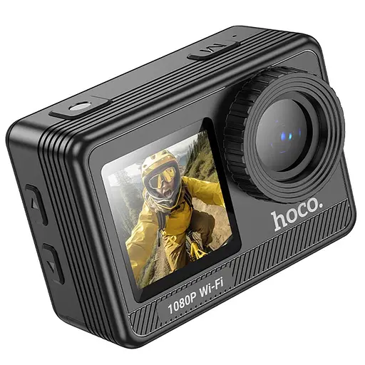 Экшн-камера Hoco DV103 Dual color screen sports camera Black