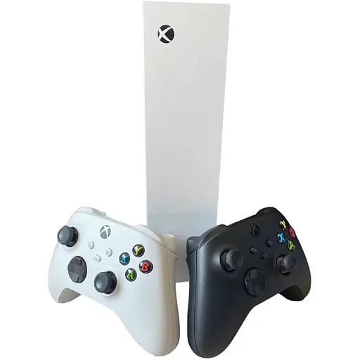 Стационарная игровая консоль Microsoft Xbox Series S + 2 джойстика и Game Pass на 13 месяцев гарантия