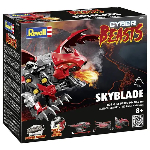 Интерактивный конструктор КиберЗвери "Небесный Клинок" Revell 07850 - фото 5