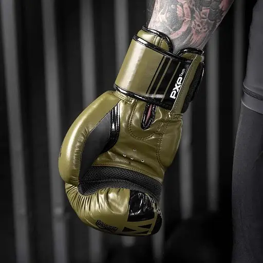 Перчатки боксерские Phantom Athletic Apex Army Green - 14 унций - фото 5
