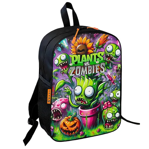 Рюкзак школьный детский Растения против Зомби «Plants vs Zombies» 36х27 см для мальчика (01084)