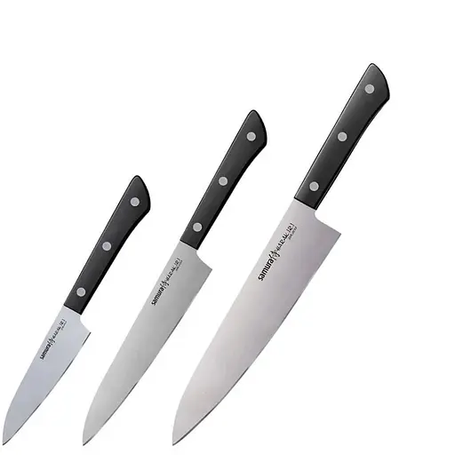 Набор кухонных ножей из 3-х предметов Samura Harakiri SHR-0220B