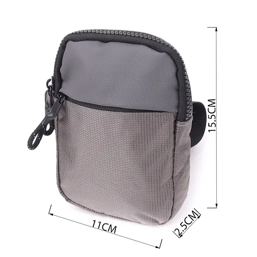 Слінг сумка Vintage для подорожей із якісного текстилю 11х15.5х2.5 см sum0027011 - фото 3