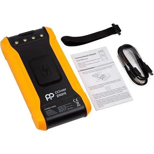 Павербанк PowerPlant Black-orange 20 000 mAh / 18 Вт (PB930487) - фото 5