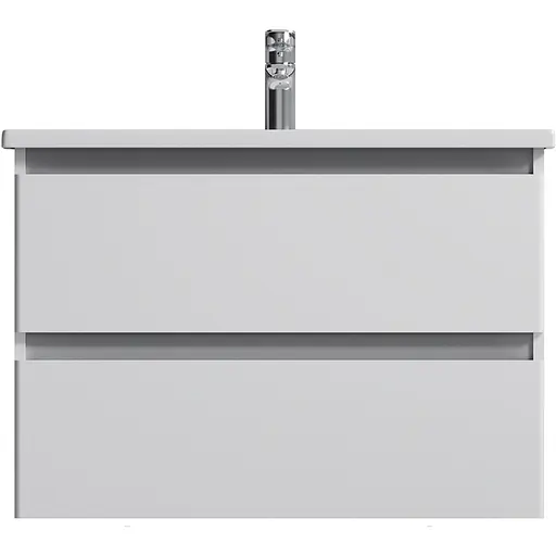 Тумба підвісна AM.PM X - Joy 80 см білий глянець з умивальником (M85-FHX0802-WC0802WG38) - фото 1