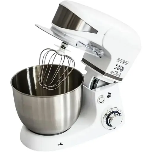 Кухонный комбайн тестомес Royalty Line PKM-1600 White