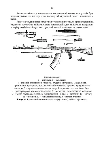 Керівництво зі стрілецької справи 5,45-мм автомати Калашнікова (АК-74, АКС-74, АК-74Н, АКС-74Н) та 5,45-мм ручні кулемети Калашнікова (РПК-74, РПКС-74, РПК-74Н, РПКС-74Н) - фото 9