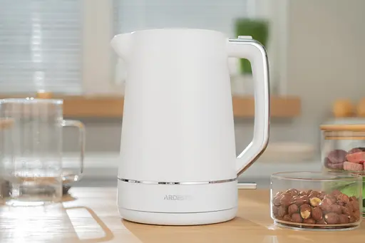 Ardesto Электрочайник 1.7л, Otter, пластик, белый матовый - фото 10