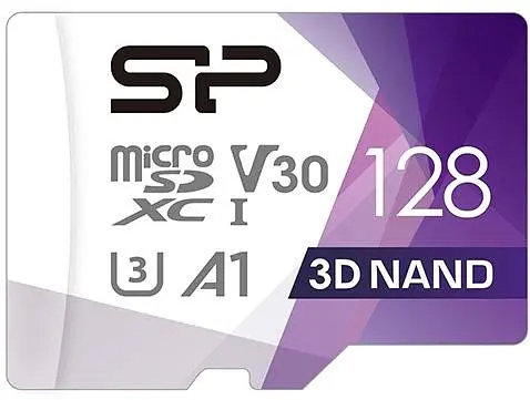 Карта памяти Silicon Power MicroSDXC 128 Гбайт U3 A1 V30 Superior Colorful - фото 2