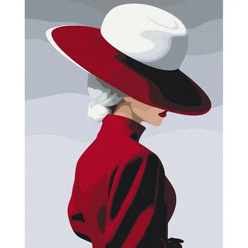 Картина по номерам Красный бархат Brushme 40x50 см разноцветная 000277412