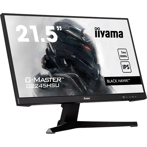 Монитор 17" Iiyama 21.5" G-Master G2245HSU-B2 FHD IPS 100Hz (G2245HSU-B2) - фото 2
