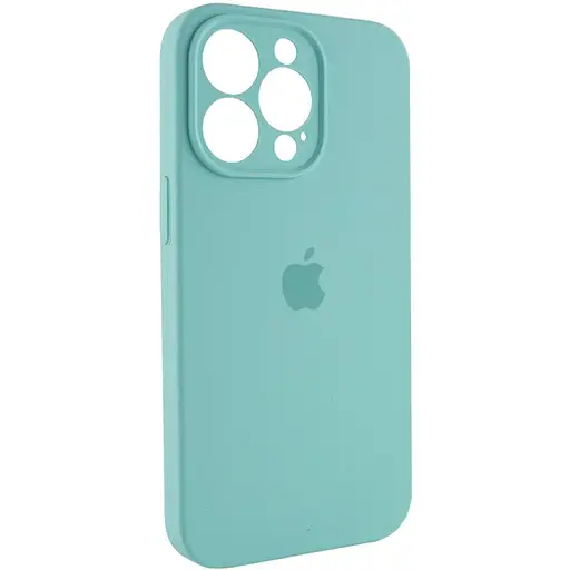 Чехол Epik Silicone Case Full Camera Protective AA для Apple iPhone 15 Pro 6.1 Бирюзовый/Marine Green - фото 2