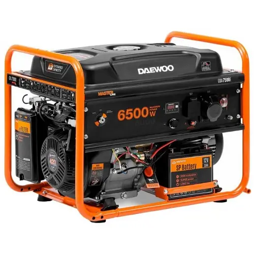 Генератор Daewoo GDA7500E (6,5 кВт)