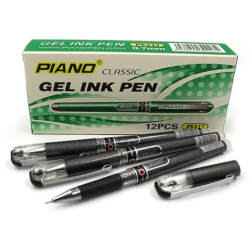 Набор гелевых ручек, 117PT_BLAC