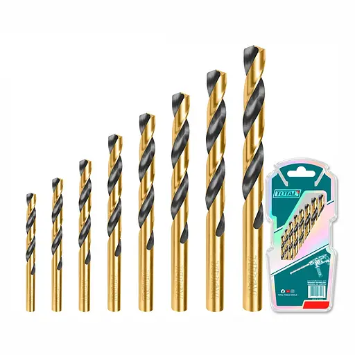 Набір свердел Total TACSD0801 по металу 2-8 мм 8 шт.