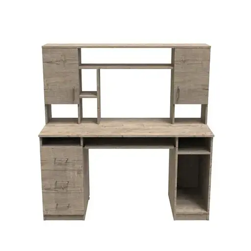 Стіл комп'ютерний Анжело Ferrum-decor 1400x1422x600 ДСП Дуб Сан-Марино 16 мм (FRD-104705)