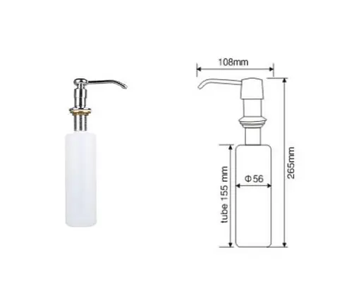 Дозатор жидкого мыла Hotec 13.141  - фото 2