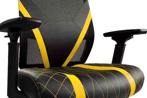 Геймерское кресло GT Racer черное с желтым (X-6674 Black/Yellow) - фото 9