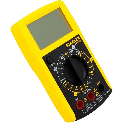 Мультиметр цифровой Stanley универсальной категории САТ III (STHT0-77364) - фото 2