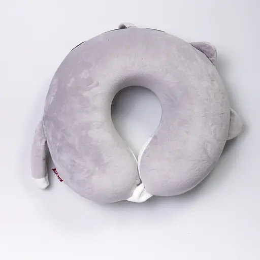 Подушка для шиї Kitty U-подібна сірий HP-56-11G - фото 2