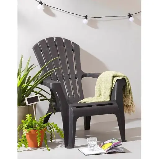 Стілець садовий пластиковий Bica Maryland графіт - фото 3