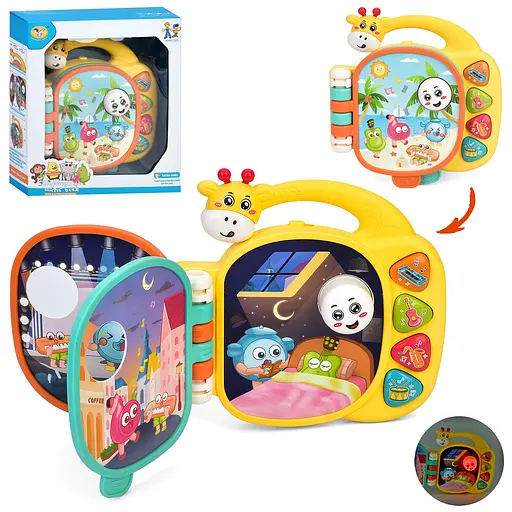 Игра Музыкальный жираф, с музыкальными и световыми эффектами.