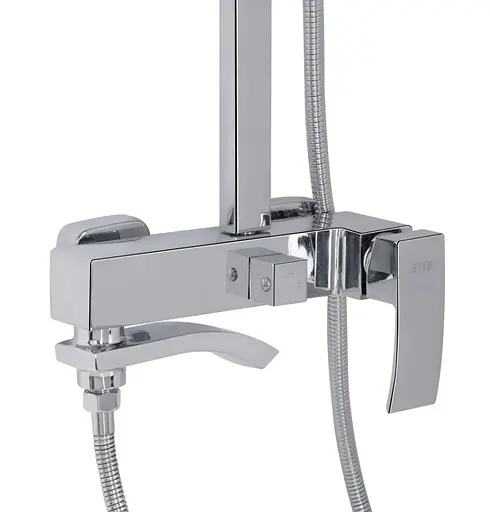 Душевая система универсальная Qtap Swan Cascada Chrome с изливом QTSWA111CRM45566 - фото 3