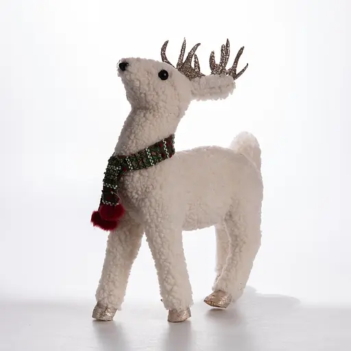 Новорічна фігура Олень іграшка під ялинку 31×12×38 см Yiwu CR-4-2 - фото 3