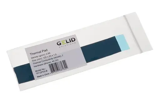 Термопрокладка Gelid Solutions Thermalpad 7W/mK 120x20x1.5 мм (TP-GP03-C)