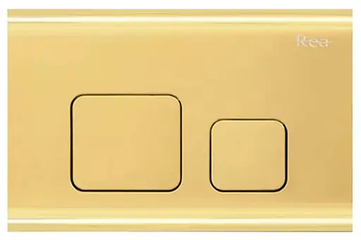 Кнопка змиву для інсталяції Rea F Light gold REA-E9853, Золотий - фото 1
