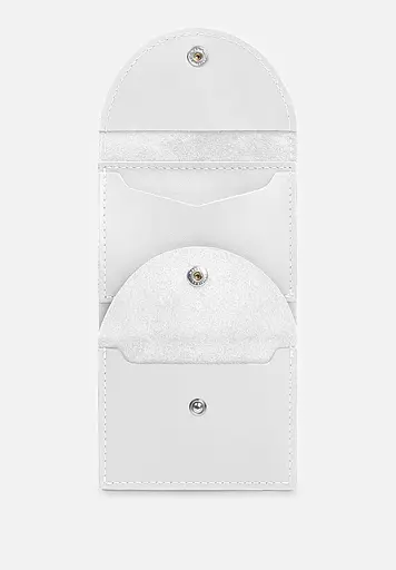 Кожаный кошелек 2.2 белый - фото 4