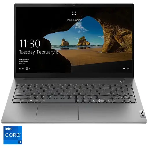 Ноутбук Lenovo ThinkBook 15 G2 ITL i7-1165G7 la 4.70 GHz, IPS, 16GB, 512GB, Без ОС