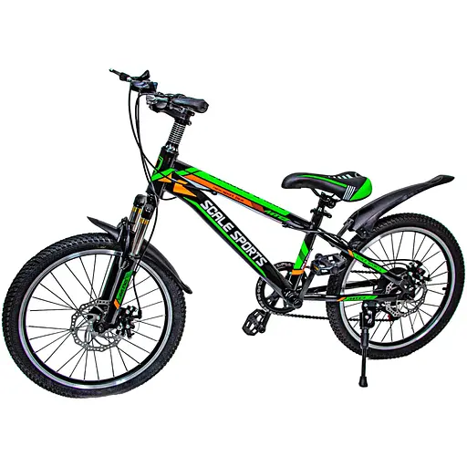 Дитячий велосипед Scale Sports 20 дюймів зелений 268742