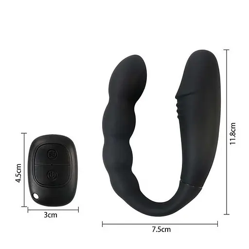 Анально-вагінальний вібратор Magic Helios Remote з ДУ K0810-1 - фото 8