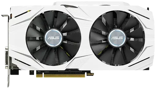 Видеокарта GeForce GTX 1060 3GB Asus Dual OC (DUAL-GTX1060-O3G) Б/У - фото 1