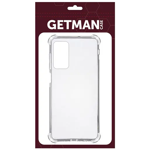 TPU чехол Getman Ease logo усиленные углы для Nokia G42 Бесцветный прозрачный - фото 2