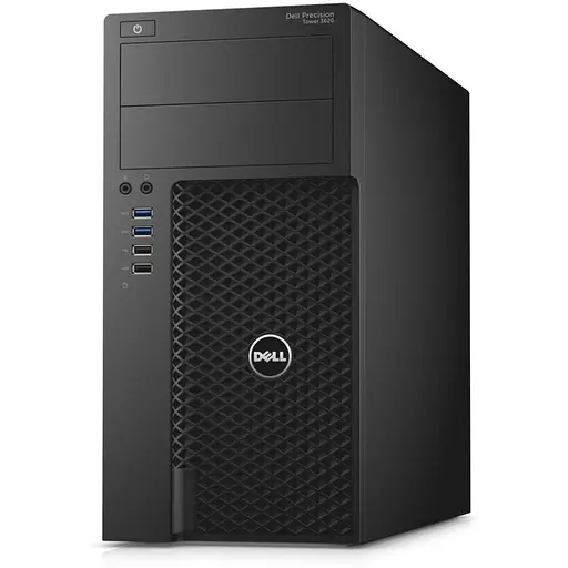 Компьютер Dell Precision 3620 Tower (Xeon E3-1270v5/16/256SSD/500/W2100-2Gb) Б/У - фото 1